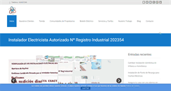 Desktop Screenshot of electricista24.es